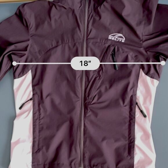 GoLite Windstopper Jacket Womens Burgundy Pink - Picture 3 of 10
